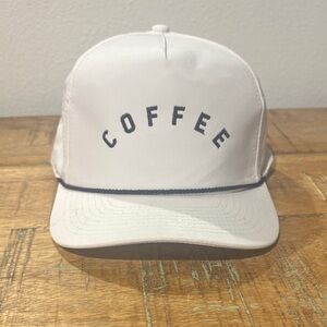 Coffee White Trucker Hat